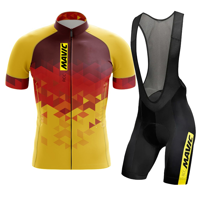 Cycling Gear Jersey - MAVIC-Ensembles de cyclisme à manches courtes,