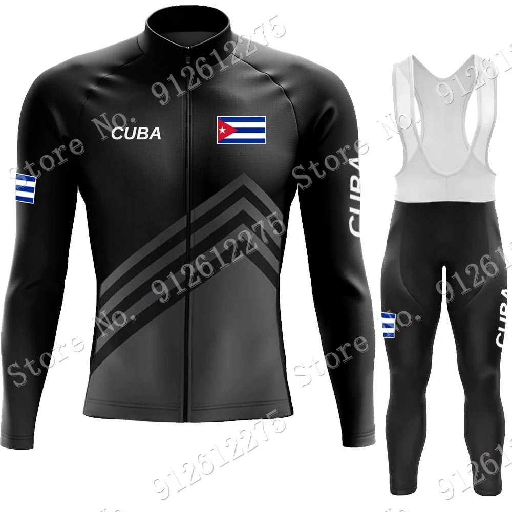 Cycling Gear Jersey - Ensemble de maillot de cyclisme cubain