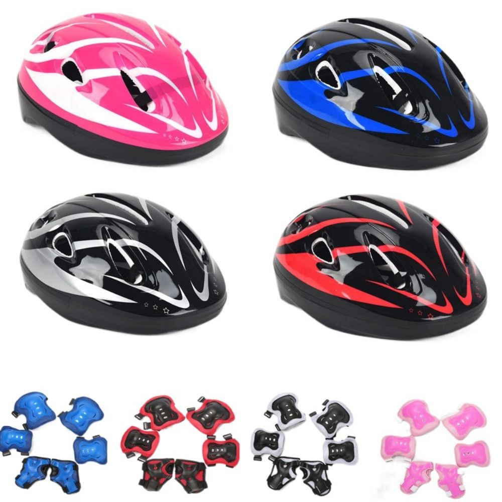 Cycling Safety Gear For Kids - Genouillères et coudières pour enfants, protège-poignet