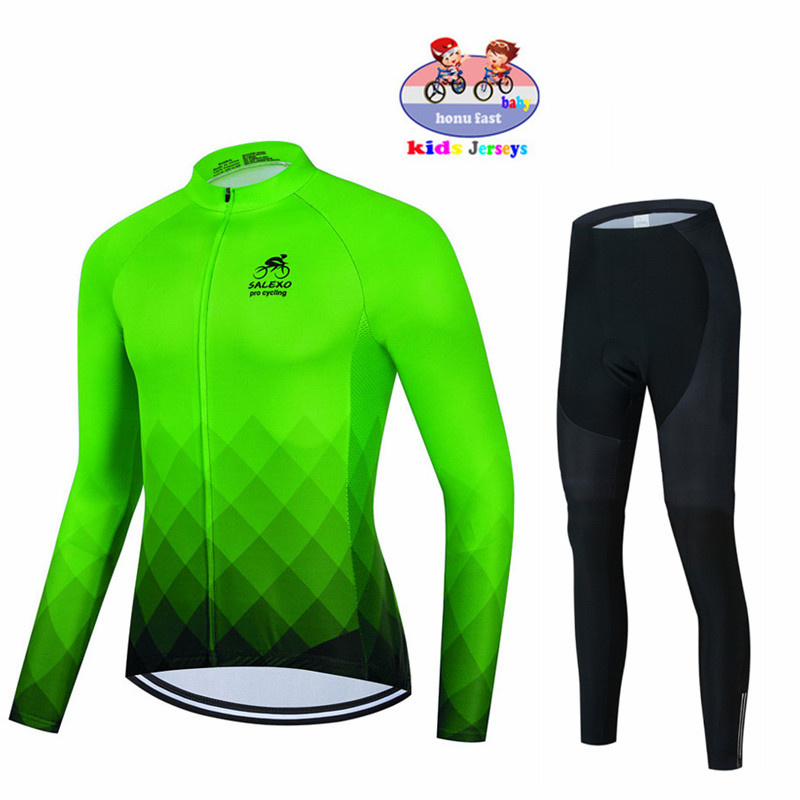 Cycling Gear Outfit - Maillot de cyclisme respirant pour garçons,