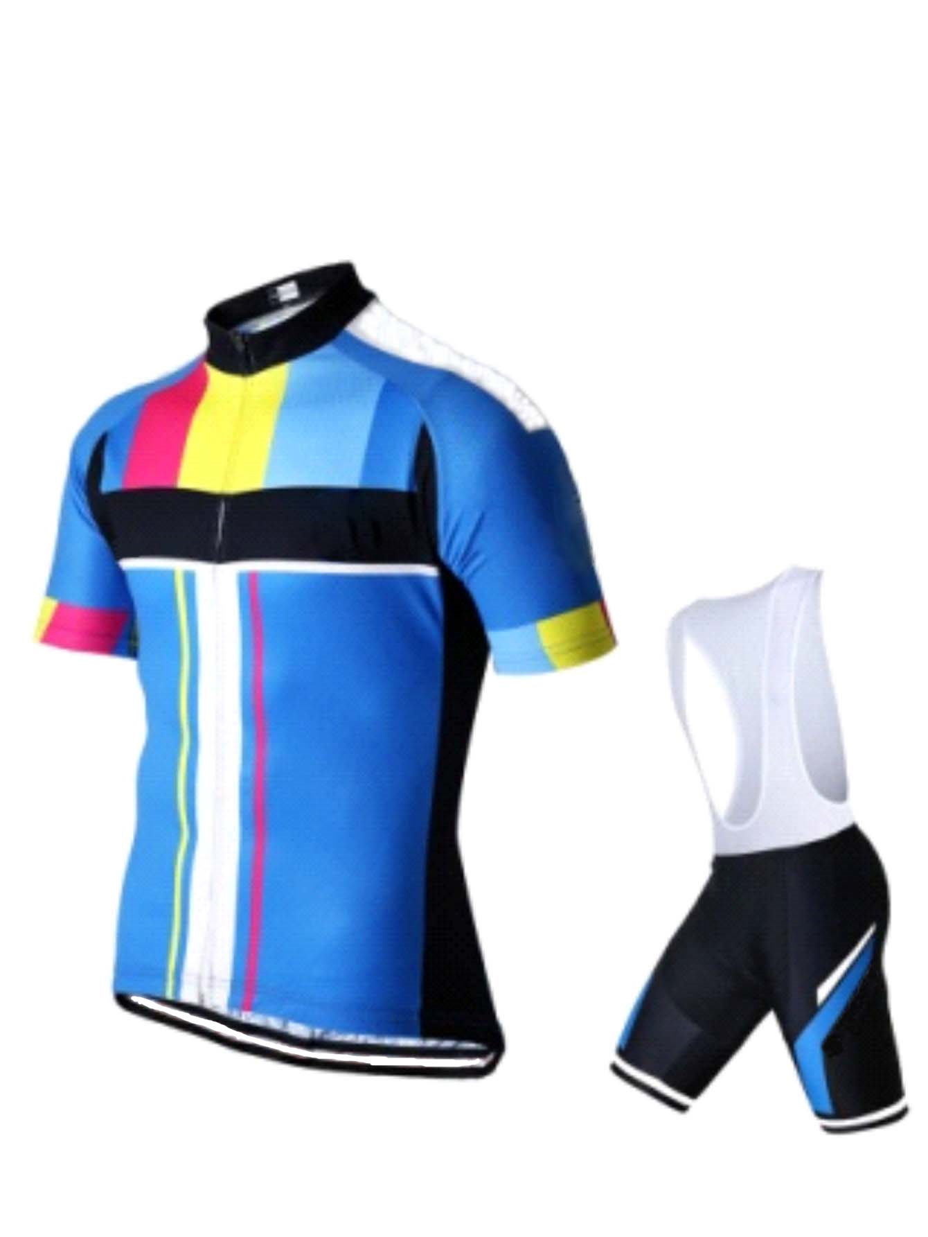Cycling Gear Lycra - Ensemble maillot et short de cyclisme