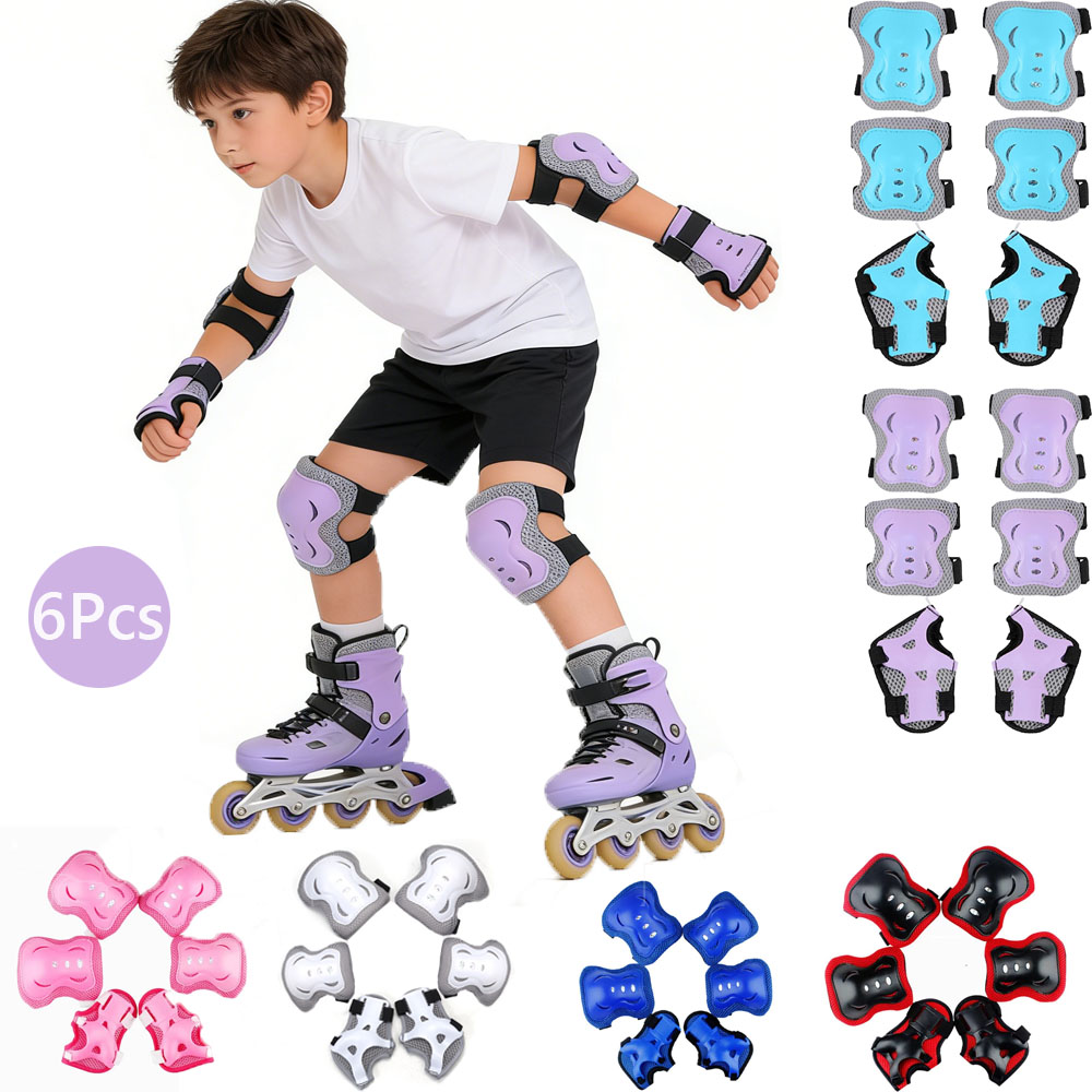 Cycling Safety Gear For Kids - Genouillères et coudières pour enfants de
