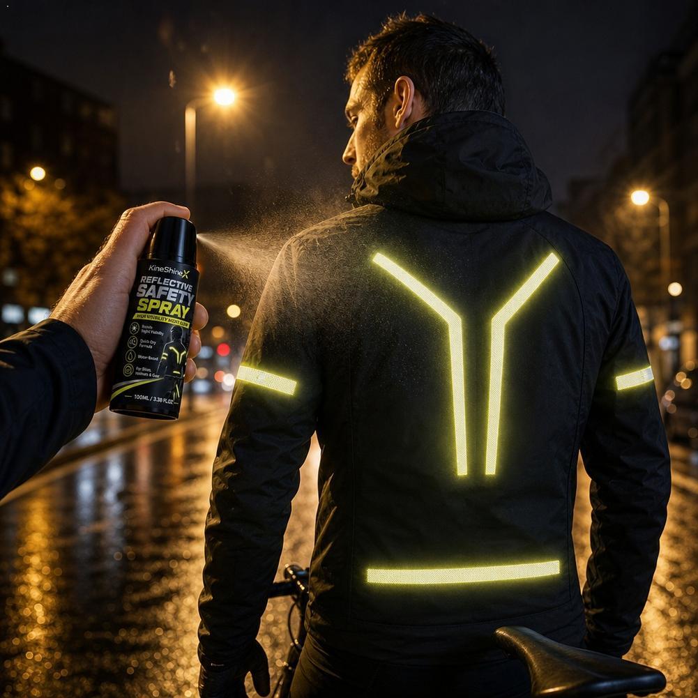 Cycling Visibility Gear - Peinture de sécurité réfléchissante de nuit