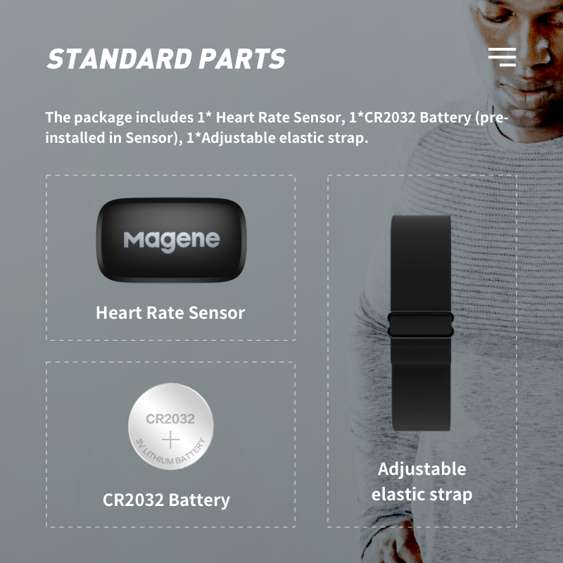 Magene H64 moniteur de fréquen - Cycling Heart Rate Monitor avis et prix