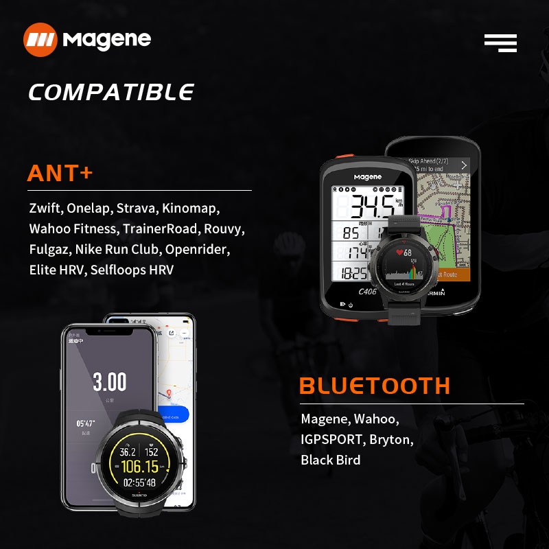 Magene H64 moniteur de fréquen - Cycling Heart Rate Monitor avis et prix