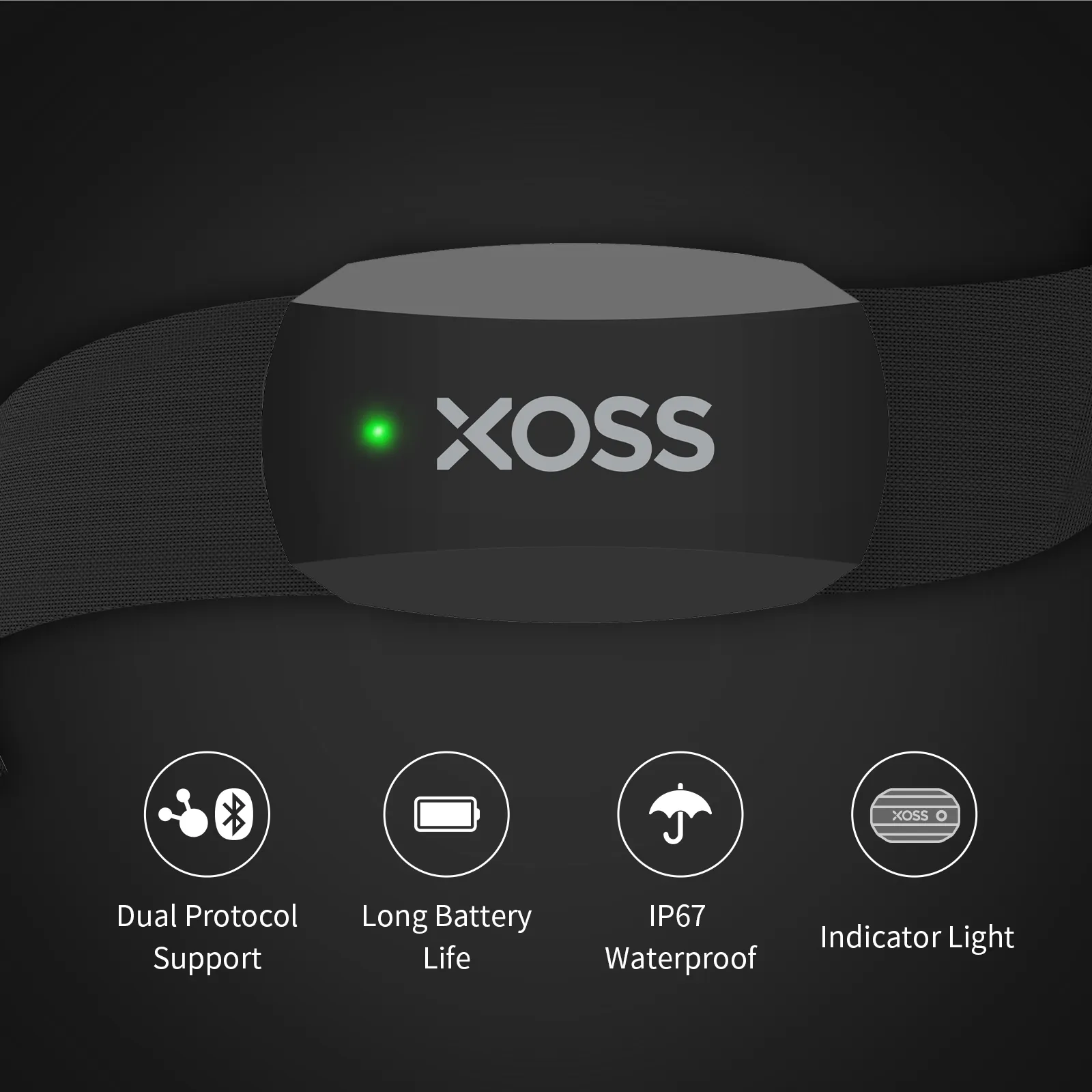 Collection AliExpress XOSS X2  - Cycling Heart Rate Monitor avis et prix