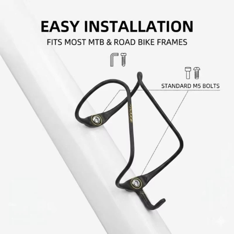 Porte-bidon de vélo en fibre d - Cycling Gear Holder avis et prix