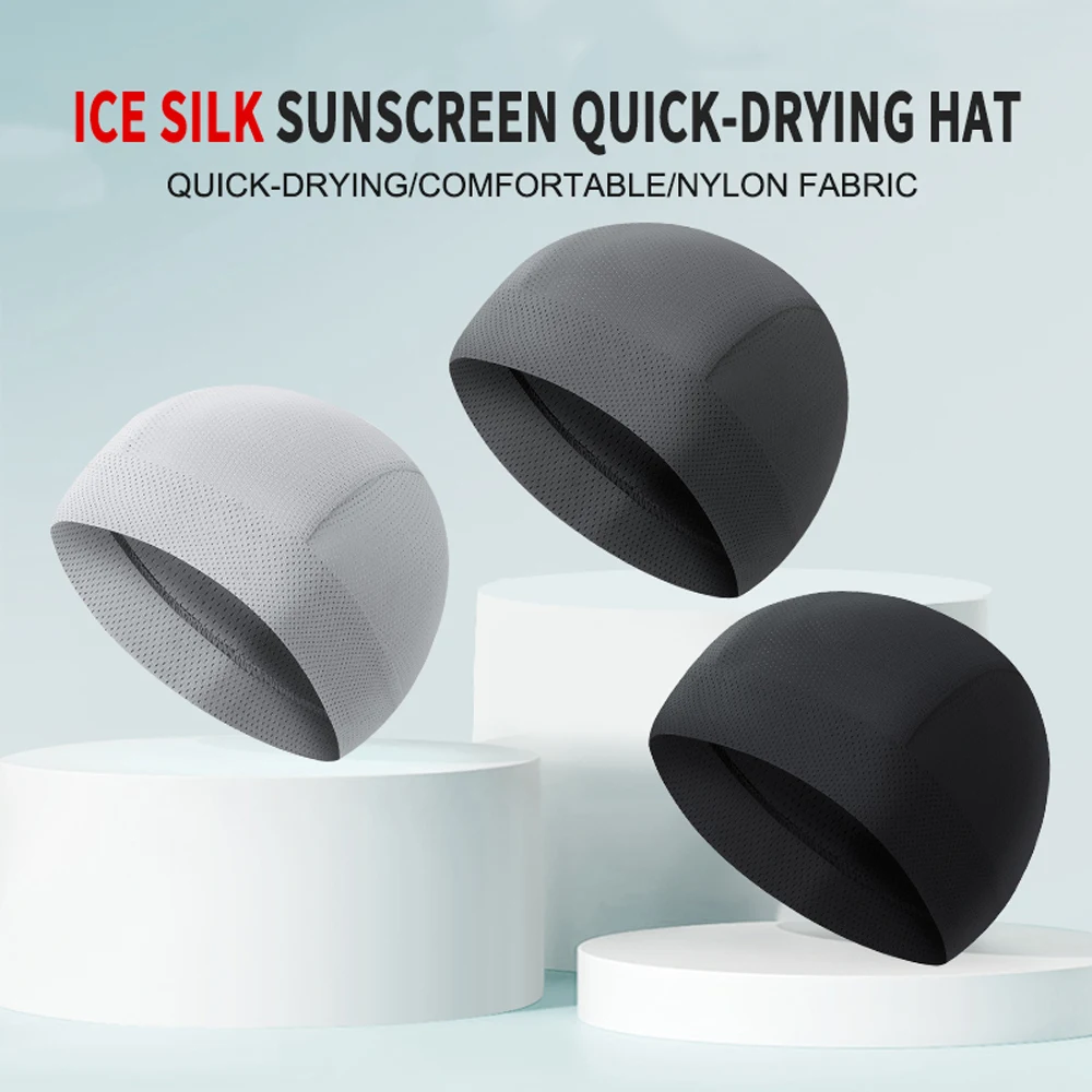 Chapeau respirant en soie glac - Cycling Gear Helmet avis et prix