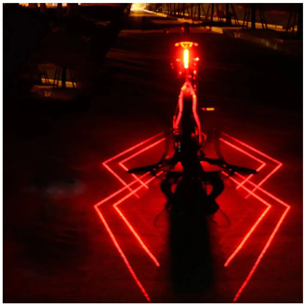 Feu arrière de vélo à motif ar - Cycling Visibility Gear avis et prix