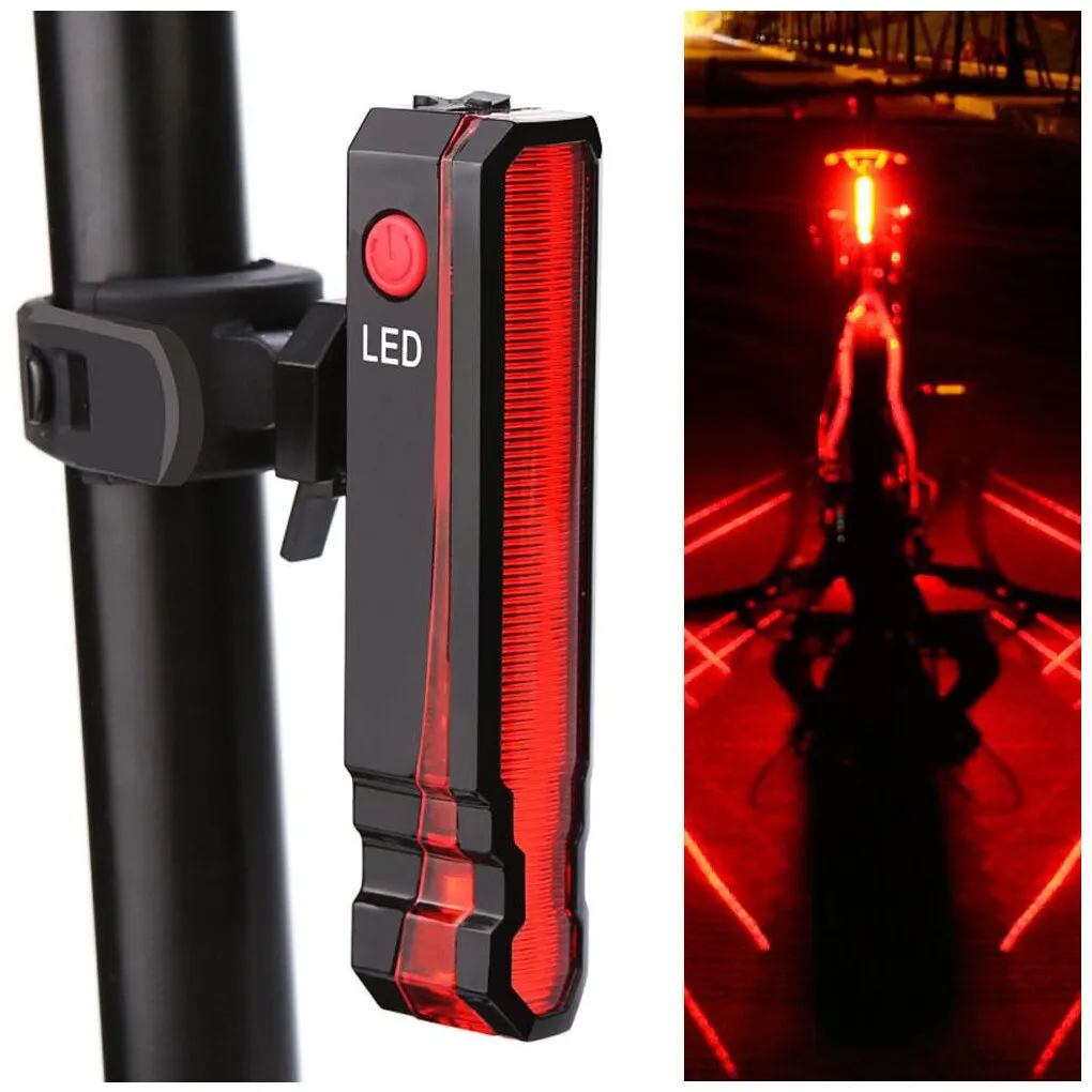 Feu arrière de vélo à motif ar - Cycling Visibility Gear avis et prix