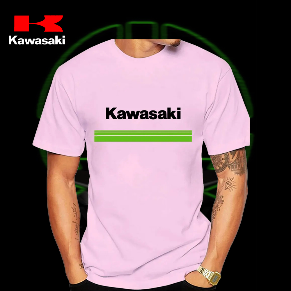 T-shirt moto Kawasaki très pop - Cycling Jersey avis et prix