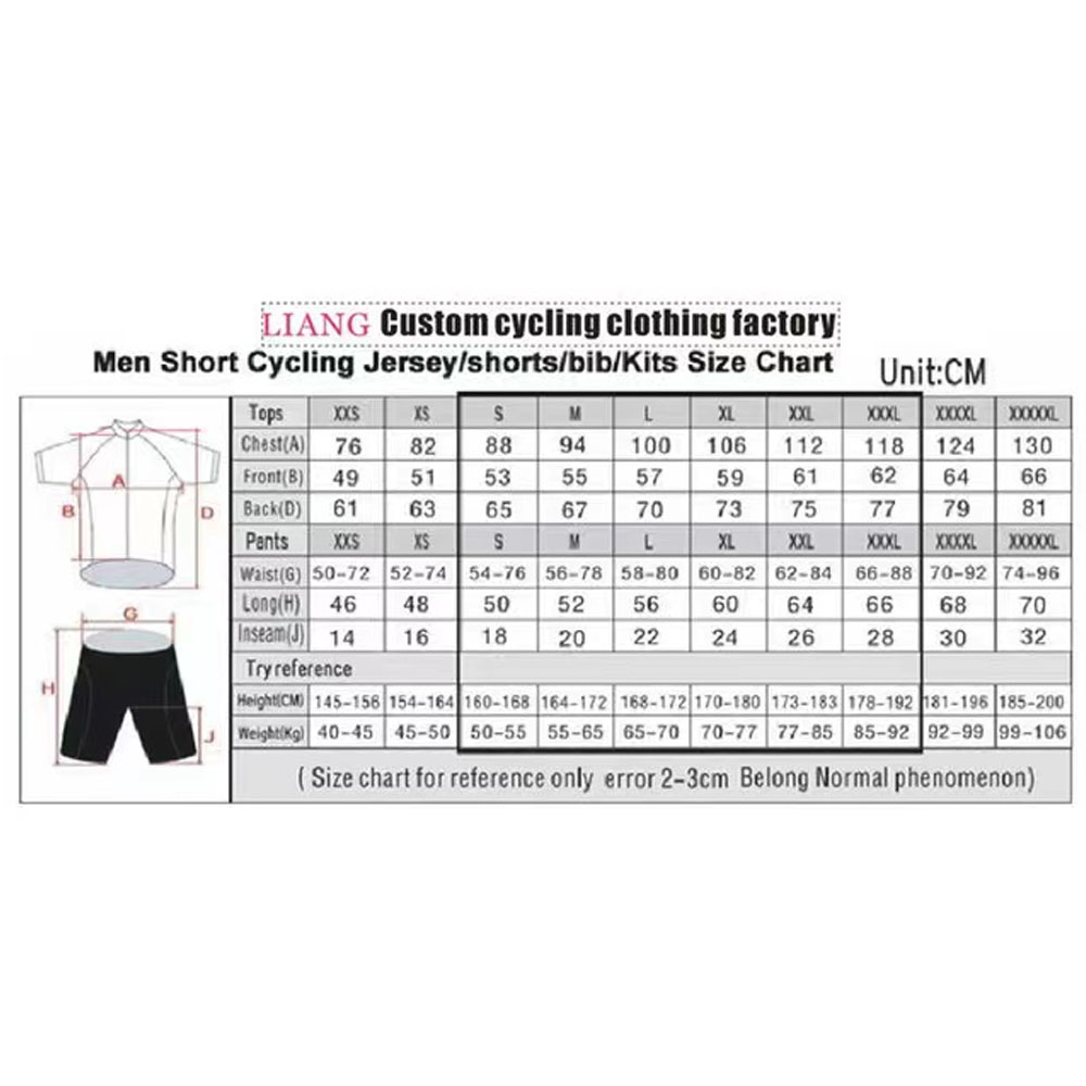 Ensemble de maillot de cyclism - Cycling Gear Outfit avis et prix