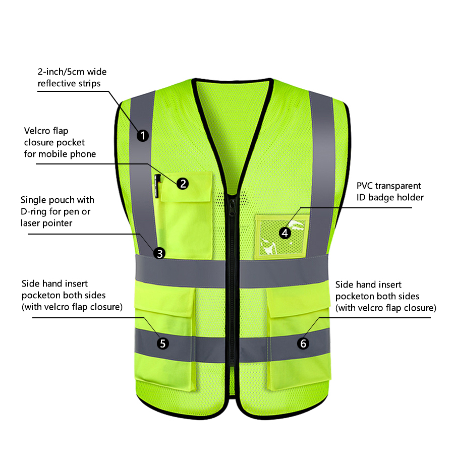Gilet de sécurité réglable, sa - Cycling Visibility Gear avis et prix