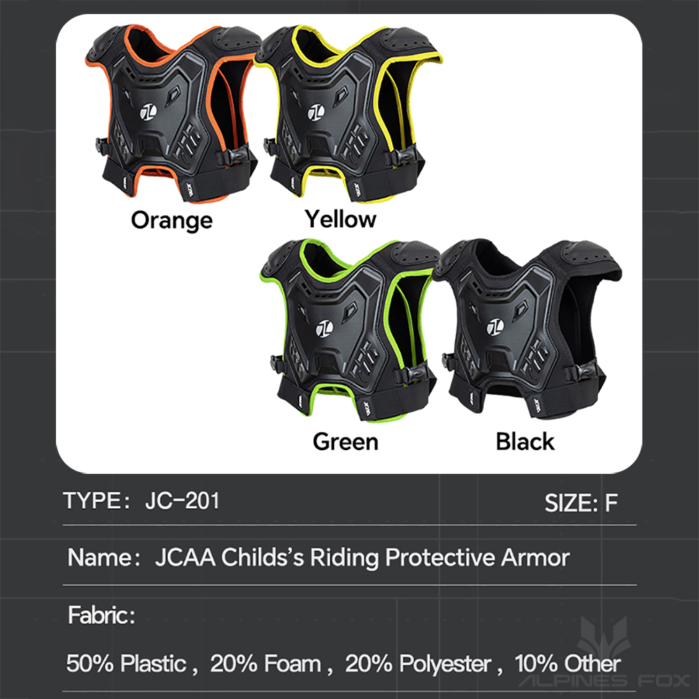Gilet de protection pour enfan - Cycling Gear For Kids avis et prix