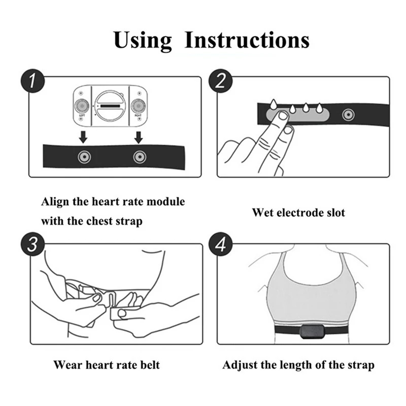 1/2 pièces, moniteur de fréque - Cycling Heart Rate Monitor avis et prix