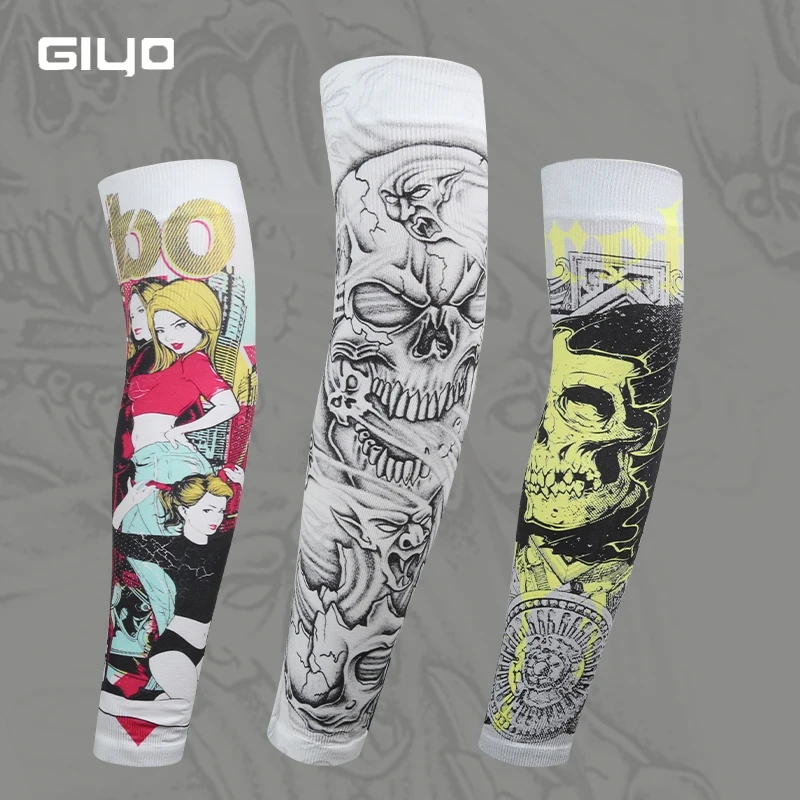 Manchons de bras en tissu glac - Cycling Gear Lycra avis et prix