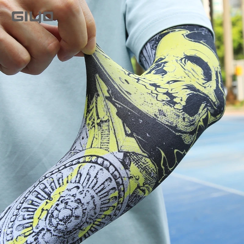 Manchons de bras en tissu glac - Cycling Gear Lycra avis et prix