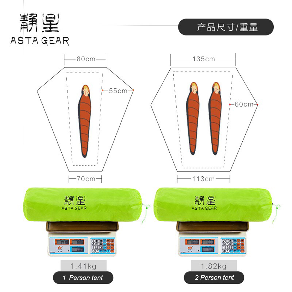 ASTA GEAR Greenmountain 2 Tent - Cycling Gear You Need avis et prix