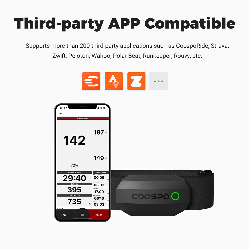COOSPO H808S capteur de fréque - Cycling Heart Rate Monitor avis et prix