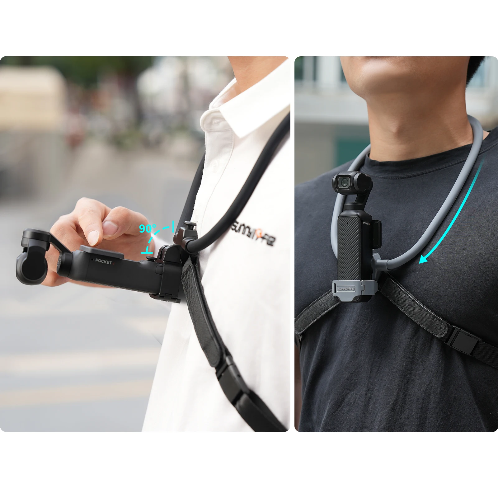 Support de caméra pour le cou, - Cycling Gear Bundle avis et prix
